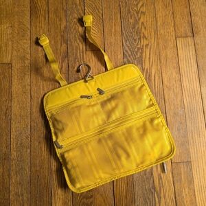 Tumi Yellow Hanging Organizer Pouch Set